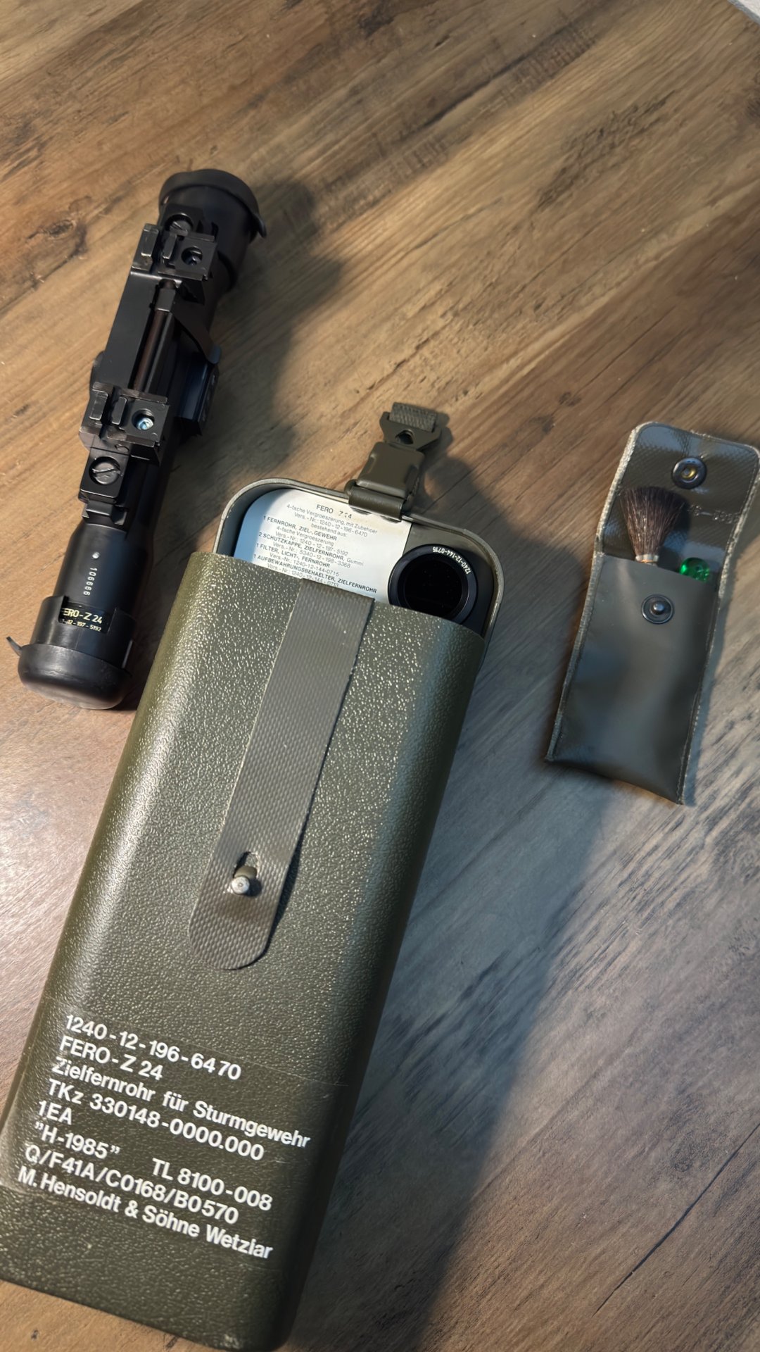 Hensoldt FERO - Z 24 Zielfernrohr Bundeswehr G3 SL7 – Bild 4