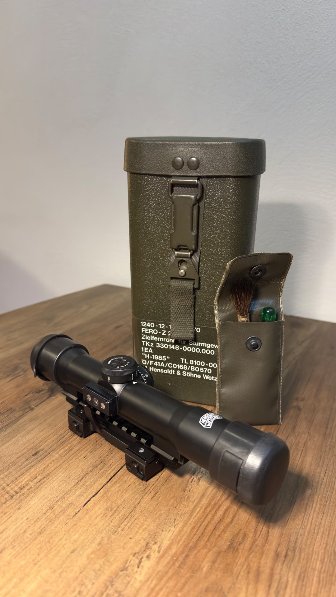 Hensoldt FERO - Z 24 Zielfernrohr Bundeswehr G3 SL7 – Bild 2
