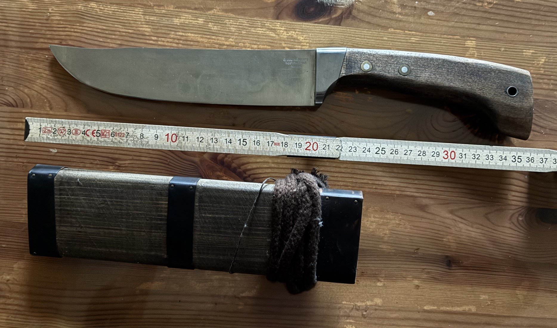 Landknechtsmesser Messer Scheide - C.Jul. HERBERTZ 100820 - – Bild 1