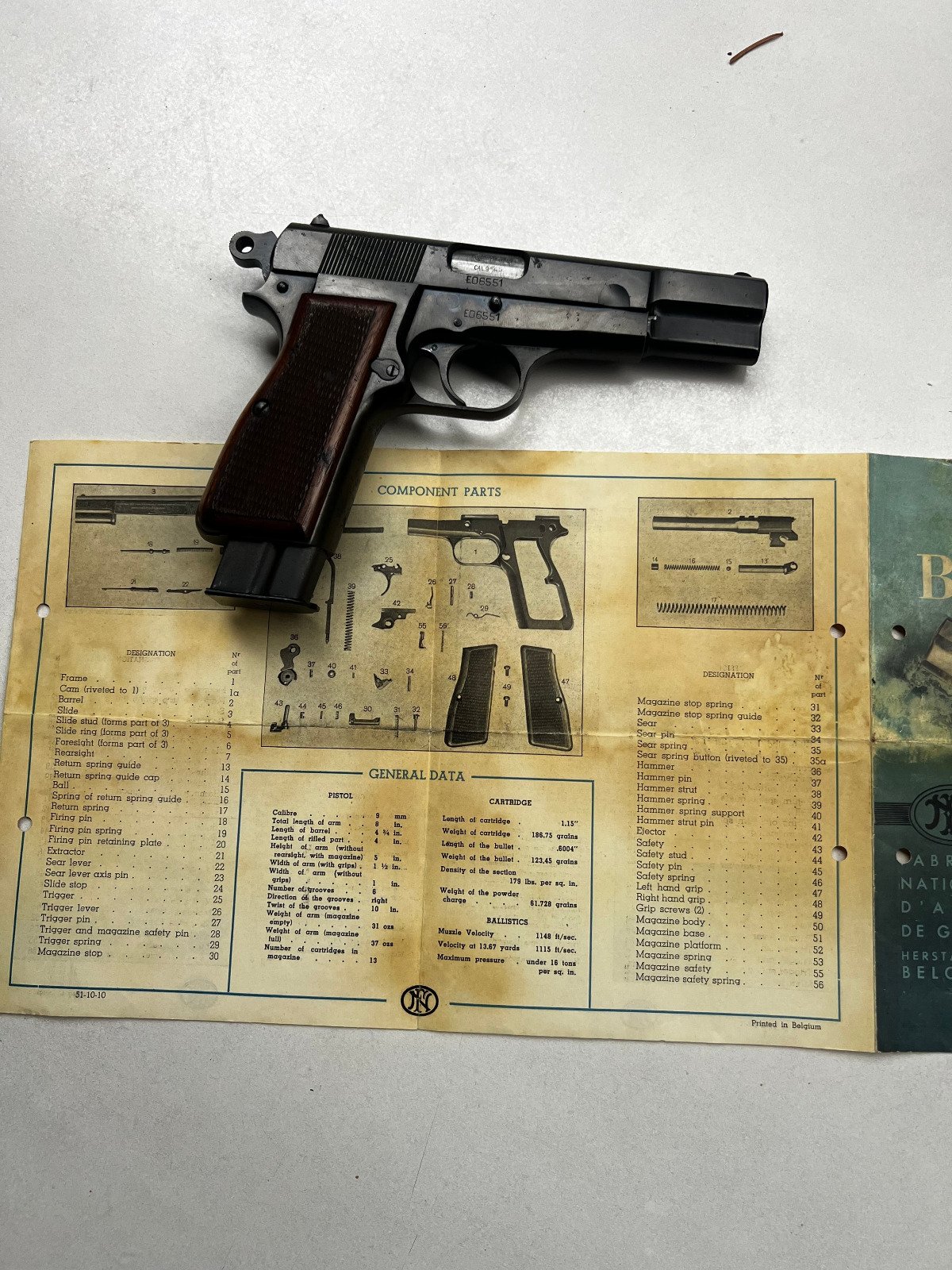 Pistole 9mm – Bild 2