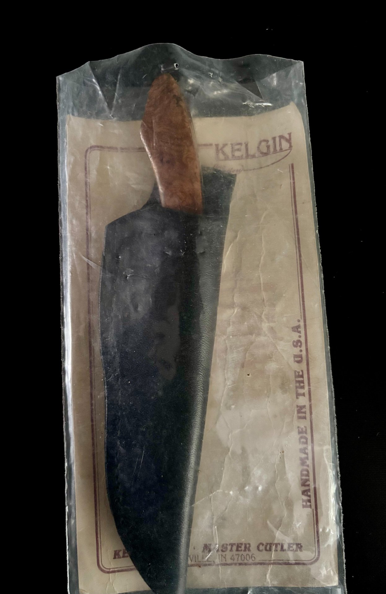 KELGIN / Ken Largin Custom Knife Messer von 1998 – Bild 7