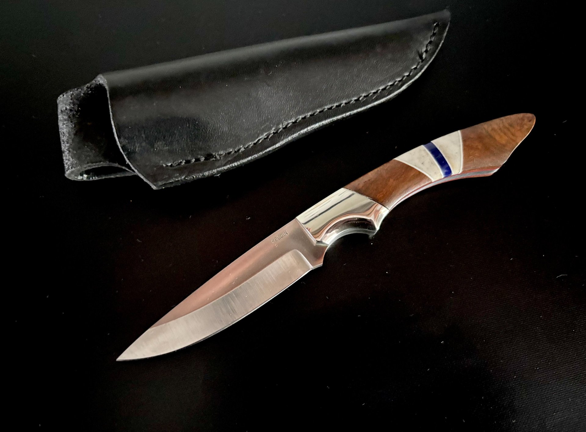 KELGIN / Ken Largin Custom Knife Messer von 1998 – Bild 1