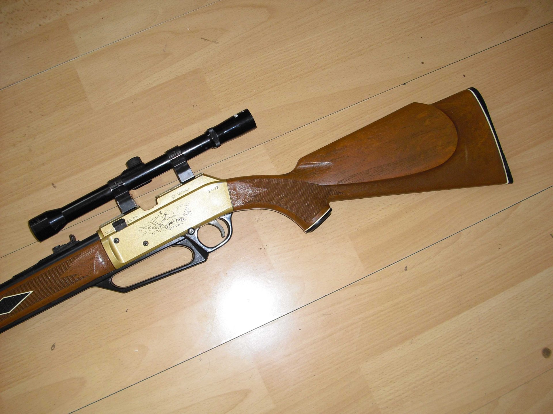Daisy Mod.880 Anniversary 1776-1979,cal.4,5mm,mit ZF – Bild 4