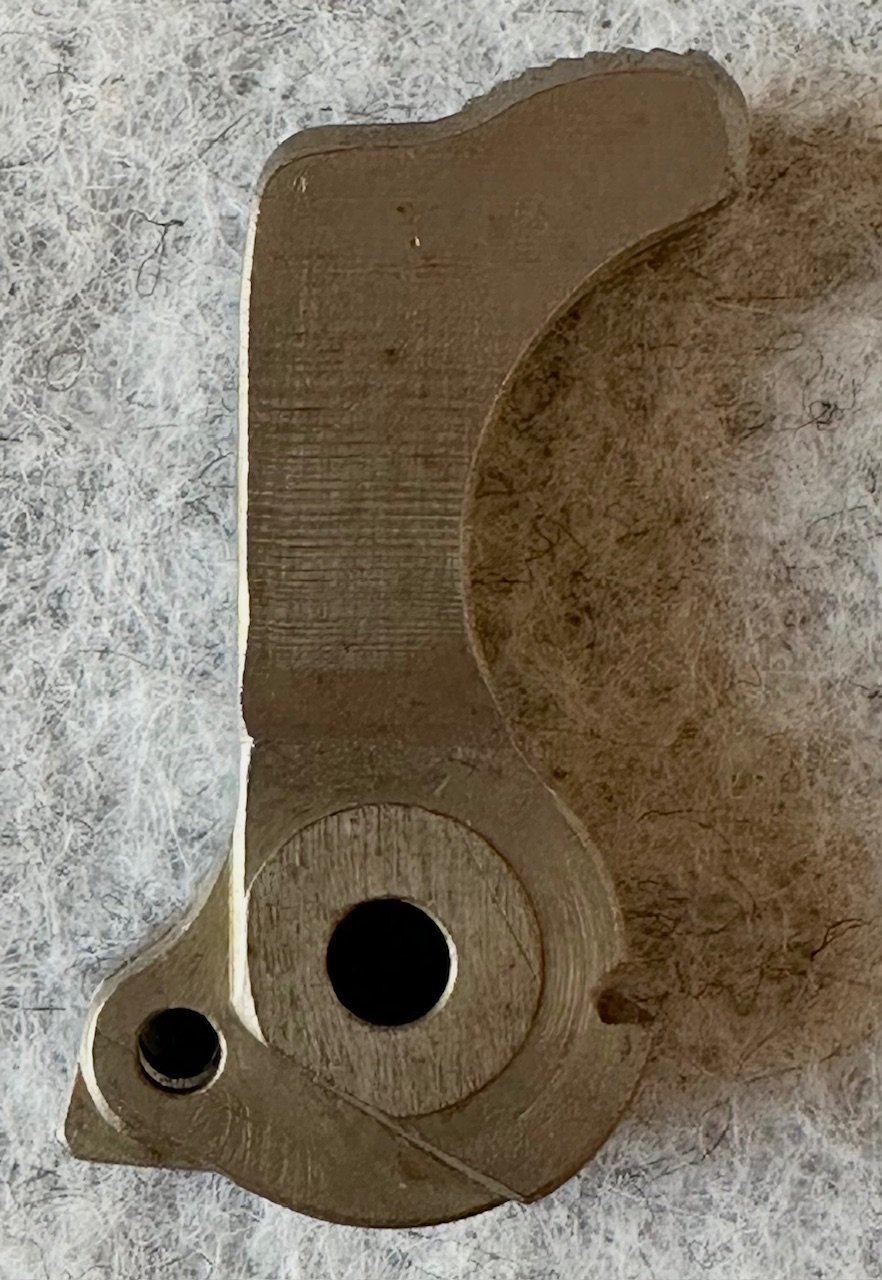 Original SIG P210 Schlaghammer, 1. Version und Dänemark, gebraucht, sehr gut. – Bild 2