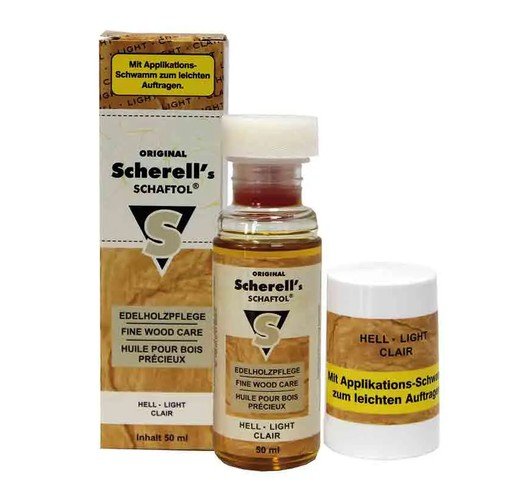Scherell´s Schaftöl Edelholzpflege 50ml – Bild 1