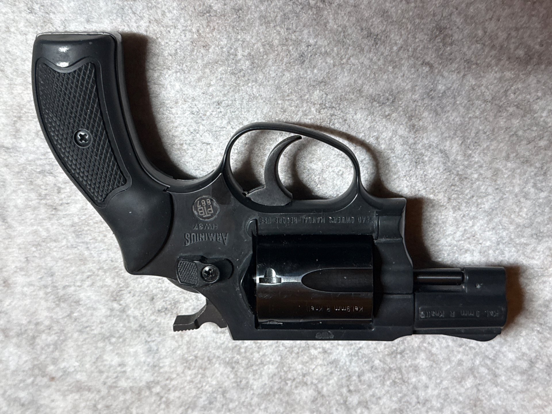 Weihrauch Arminius HW 37, Schreckschussrevolver 9mm RK – Bild 1