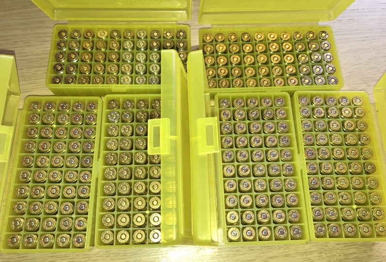 Konvolut Hülsen 40 S&W + Geschosse – Bild 1