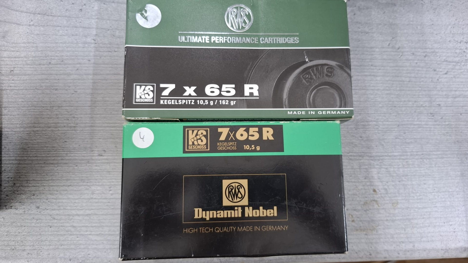 7x65R Munition RWS KS Patronen für Drilling BBF etc – Bild 1