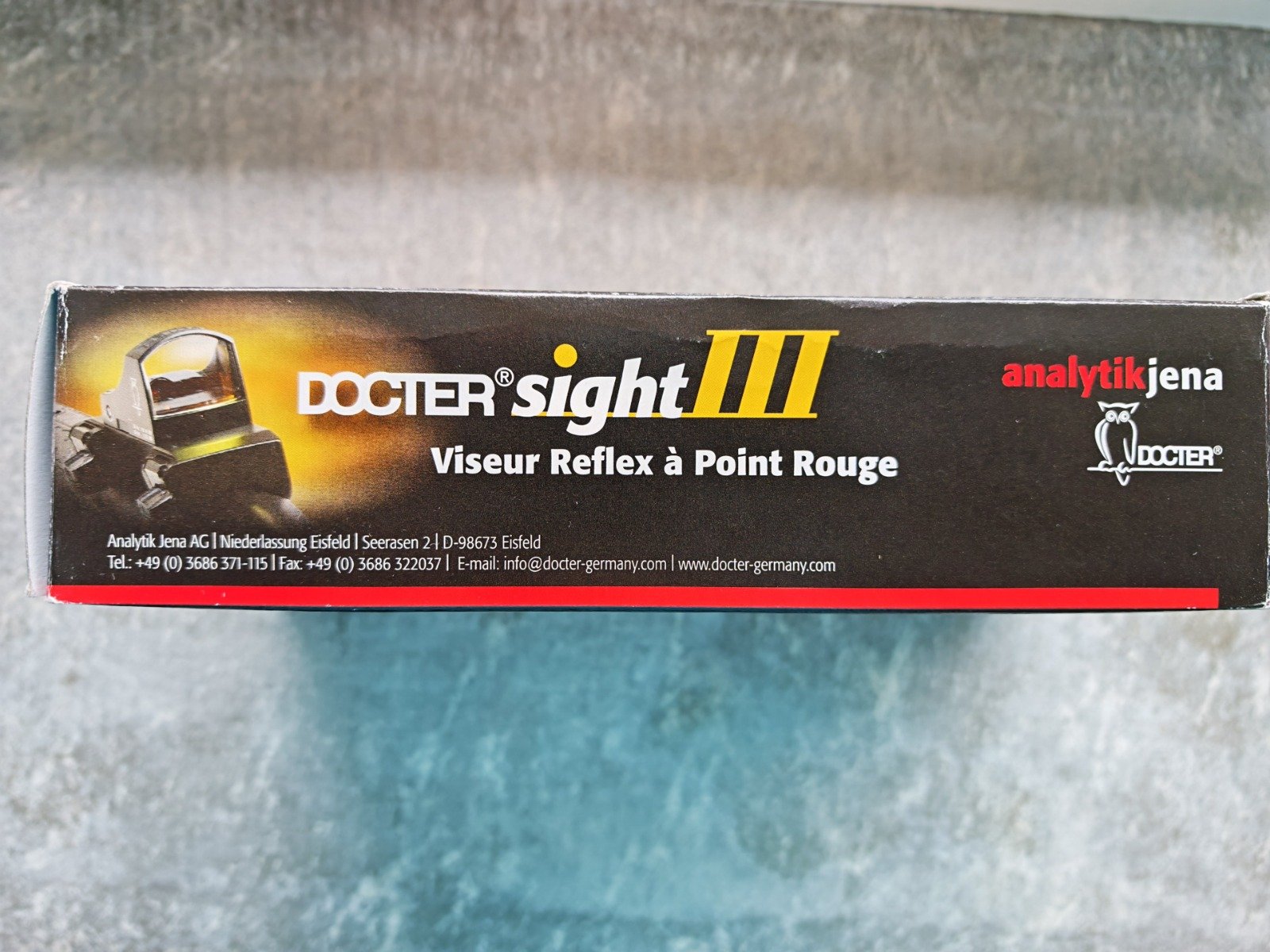 Docter sight III Leuchtpunktvisier Red Dot 3,5 MOA – Bild 2