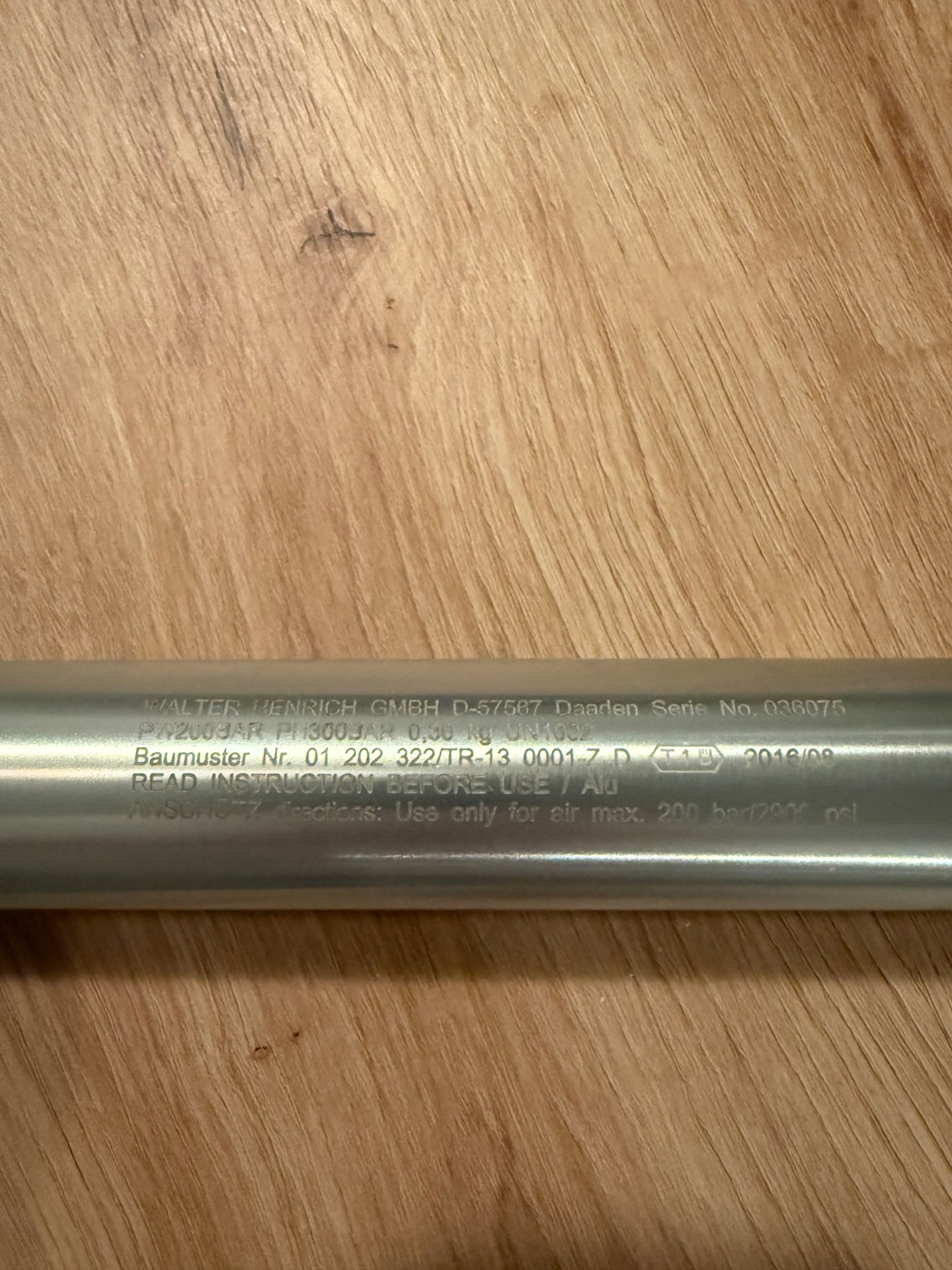 Anschütz Kartusche TÜV 08/2026 abgelaufen – Bild 2