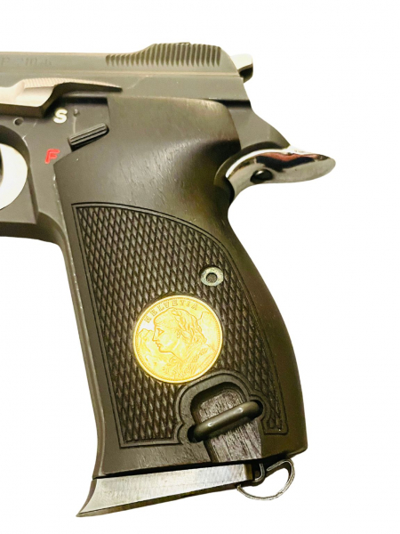 Beavertail chrome für SIG P210-5 & 210-6 – Bild 1