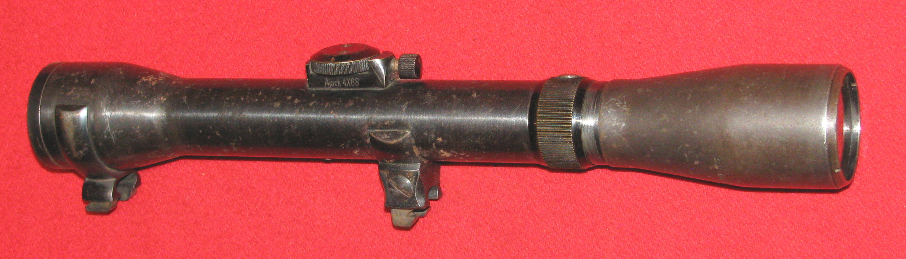 ZF / Zielfernrohr / Stahlglas, ein AJACK 4 x 68 mit dem Absehen 1 / Fehler – Bild 1