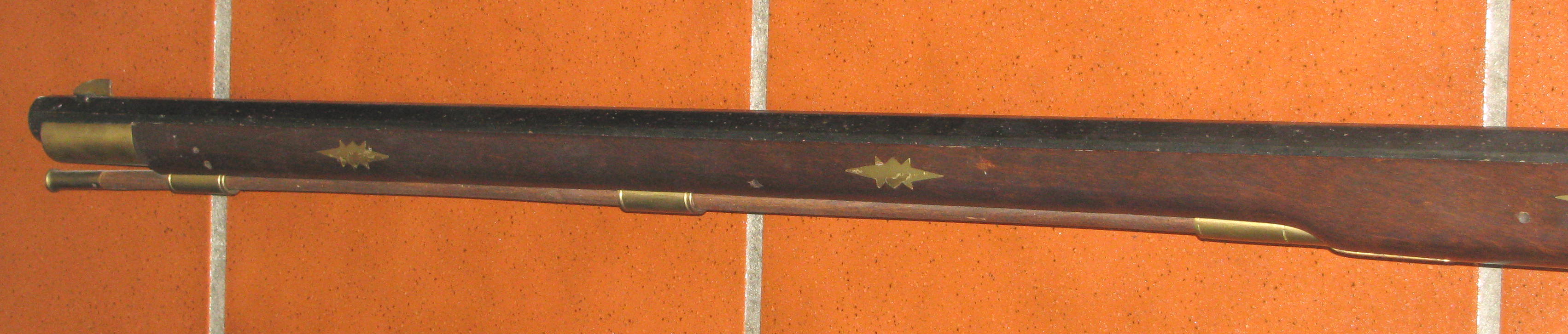 Langes Ardesa Pekussion Vorderlader Gewehr mit Stecher in Cal. 45 – Bild 2