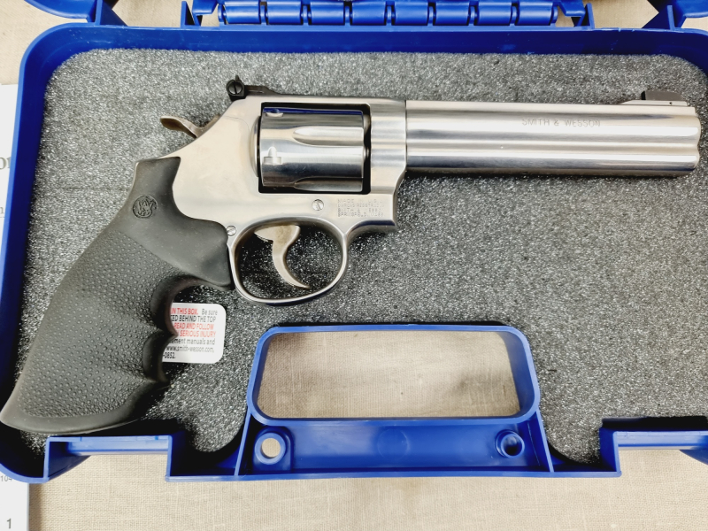 S&W 686 .357Mag. Standard 6" Neuwaffe 3/538 #SSZ Berka – Bild 1