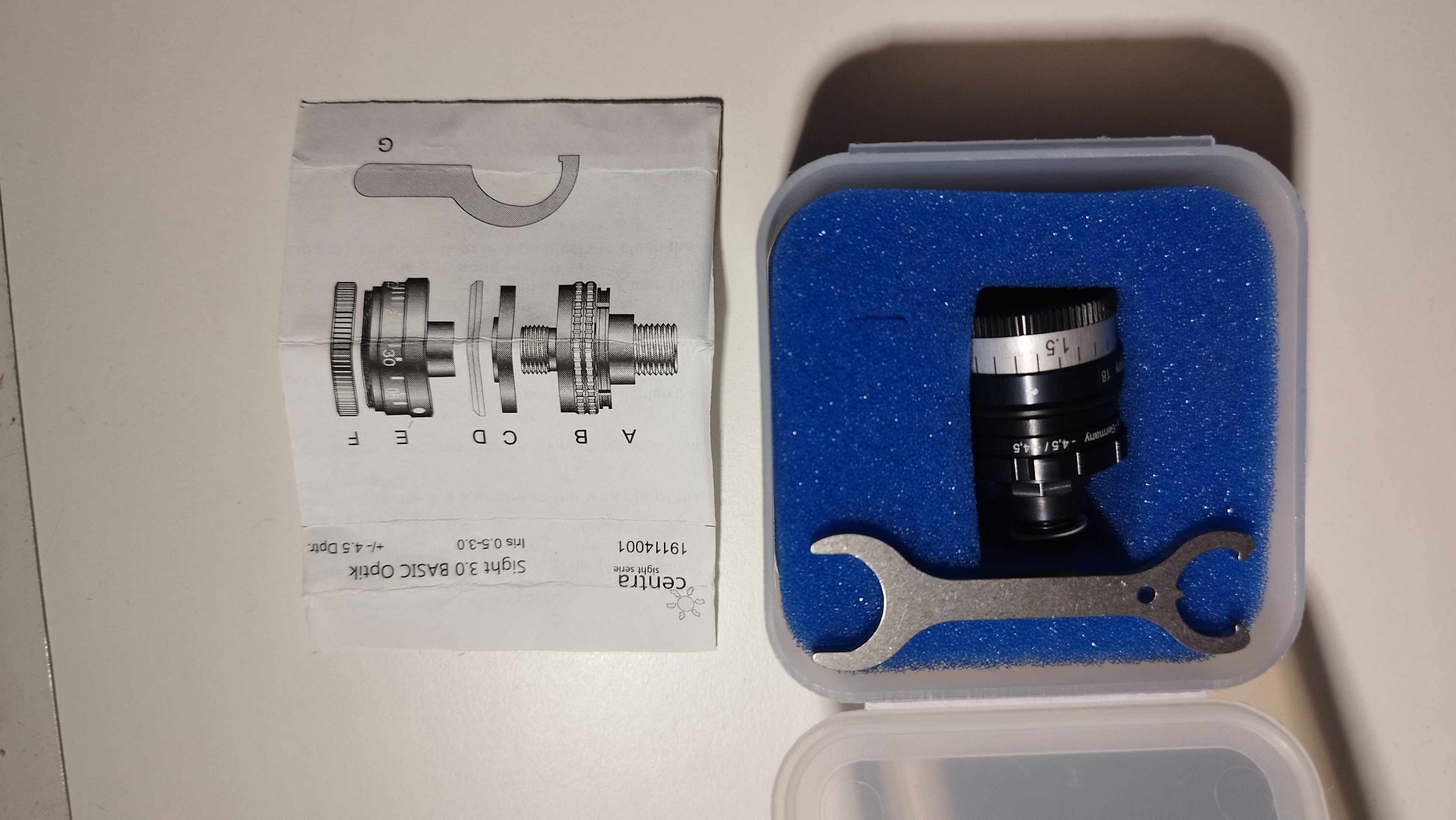 Irisblende Centra Sight 3.0 Basic – Bild 1