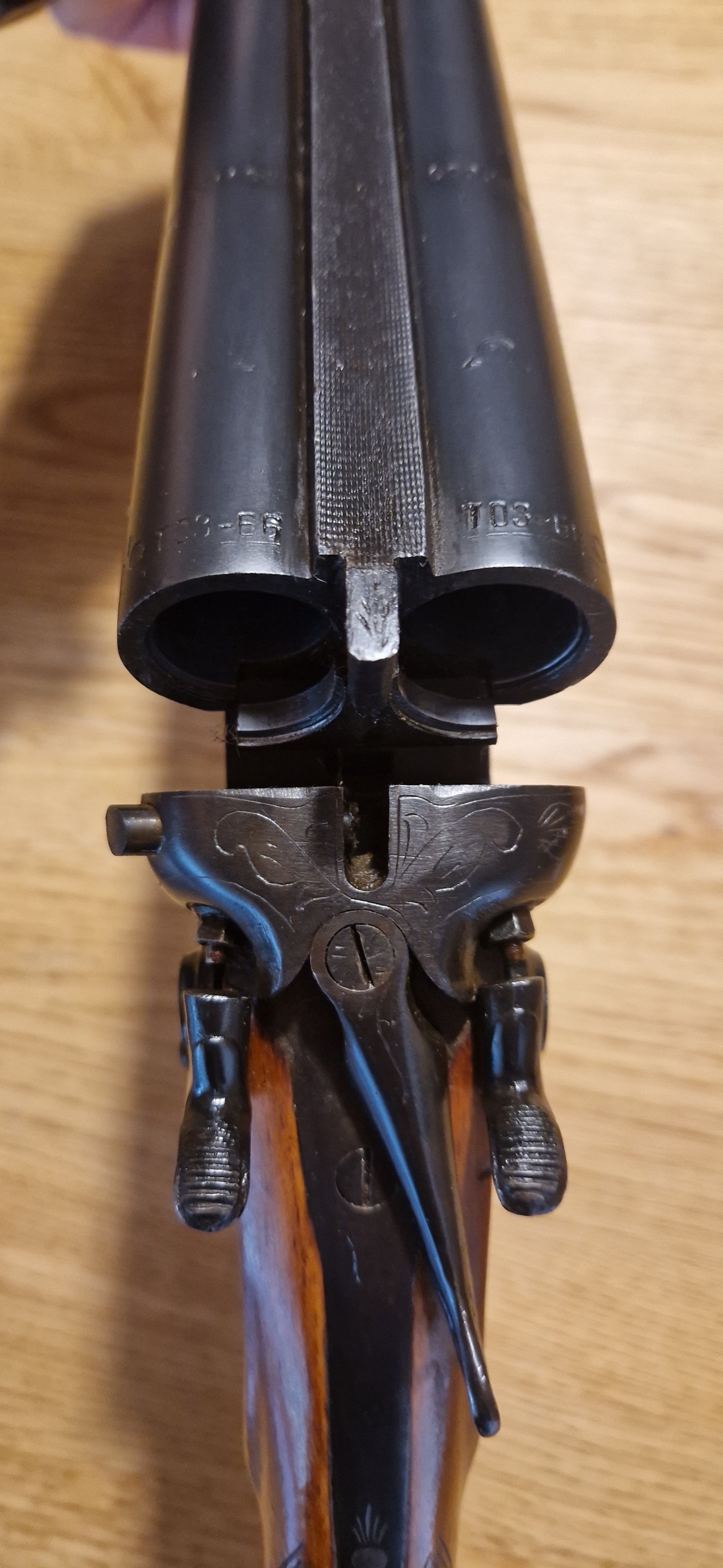 Hahndoppelflinte - Doppelflinte Baikal - Kal. 12/70 – Bild 6