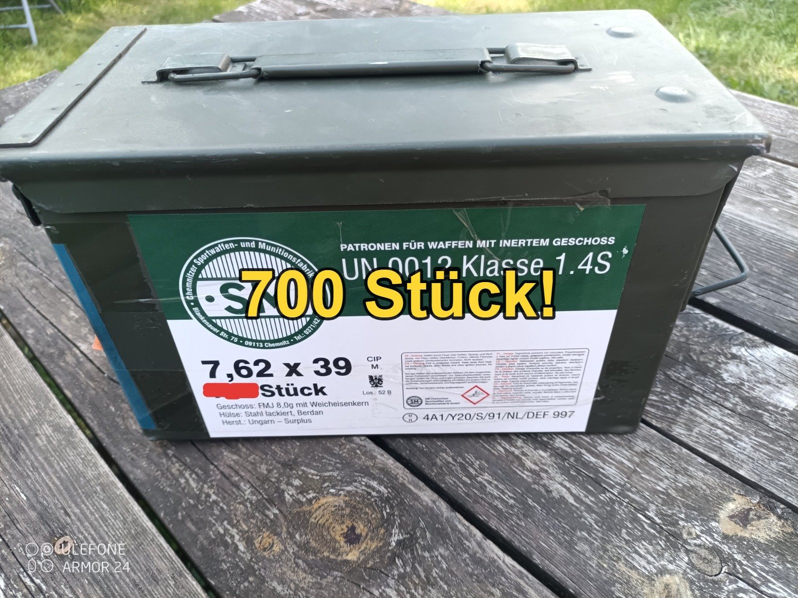 7,62 x 39 700 Stück – Bild 1