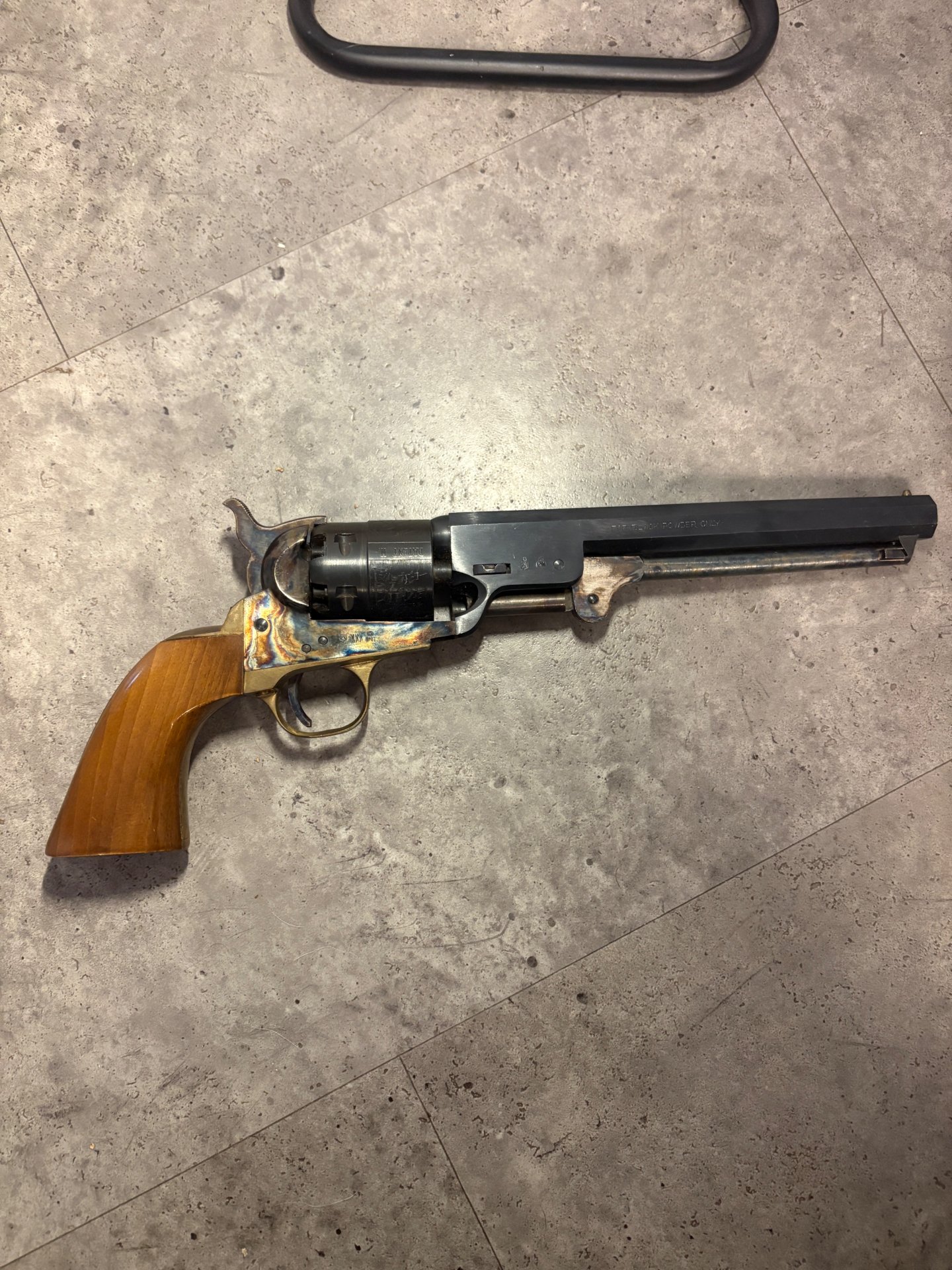 Euroarms Navy .44 BP – Perkussionsrevolver – Achtkantlauf – Messingrahmen – Bild 1