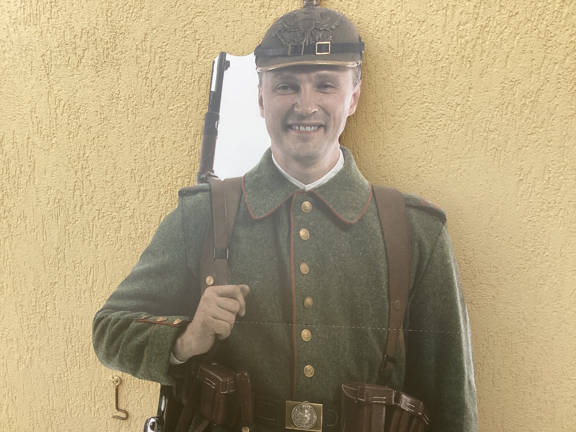 Aufsteller Soldat. 180 cm 1914 – Bild 4