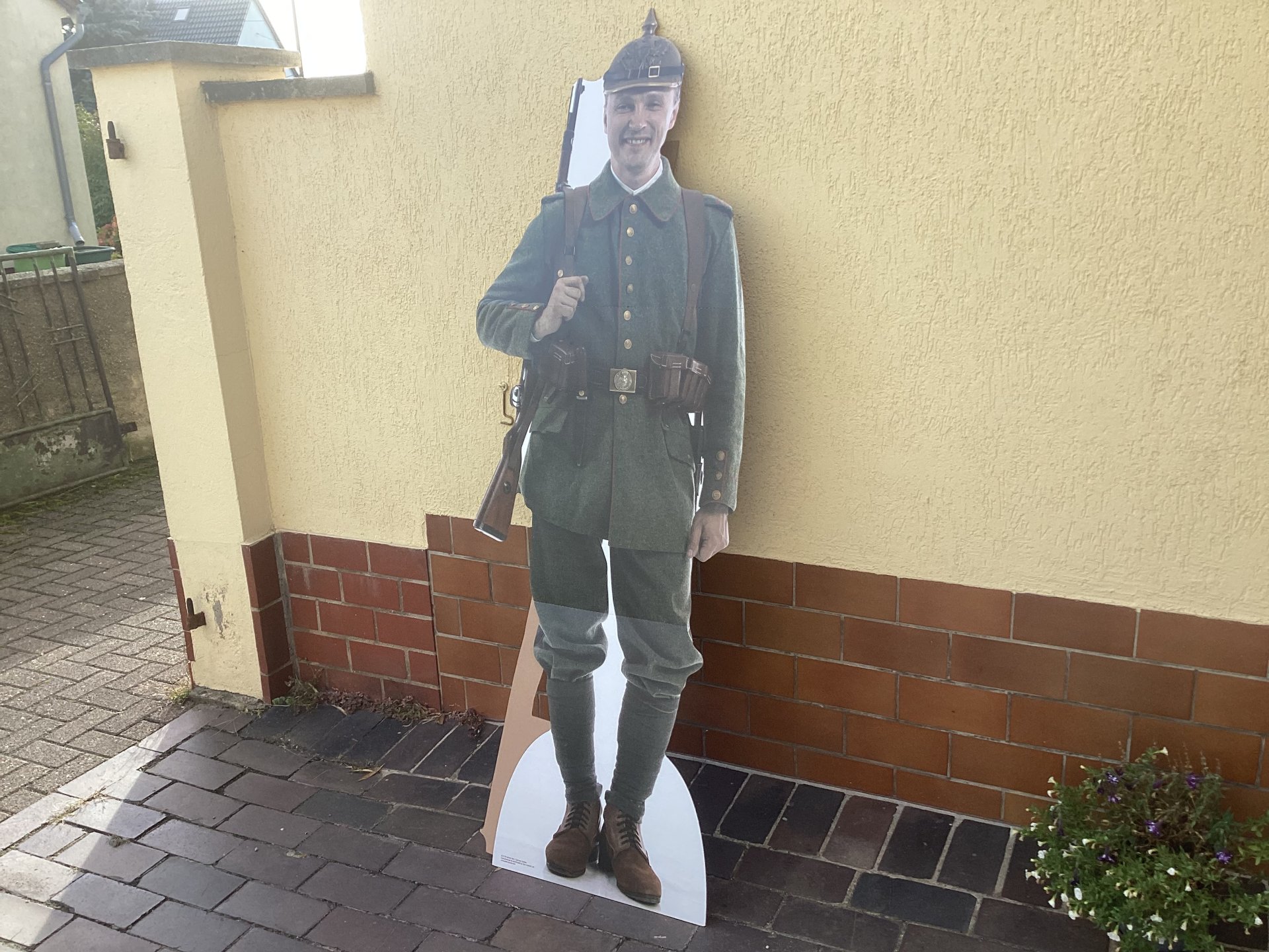 Aufsteller Soldat. 180 cm 1914 – Bild 2
