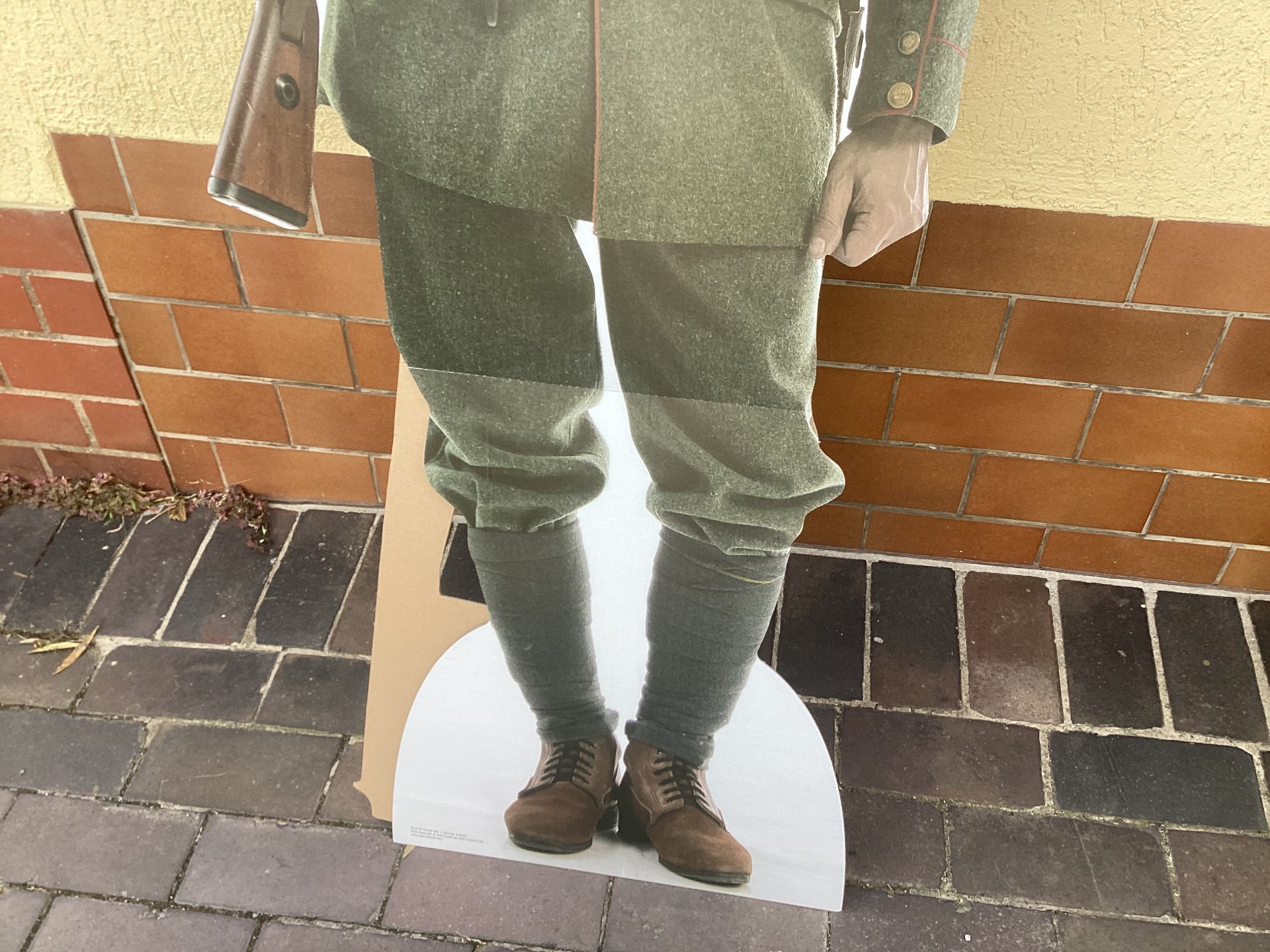 Aufsteller Soldat. 180 cm 1914 – Bild 3