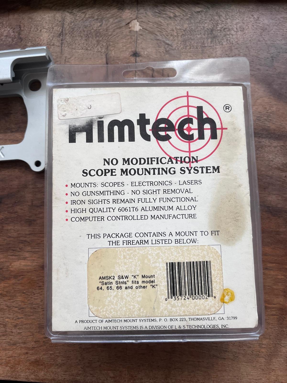 Aimtech Montage für S&W Revolver K-Rahmen – Bild 3