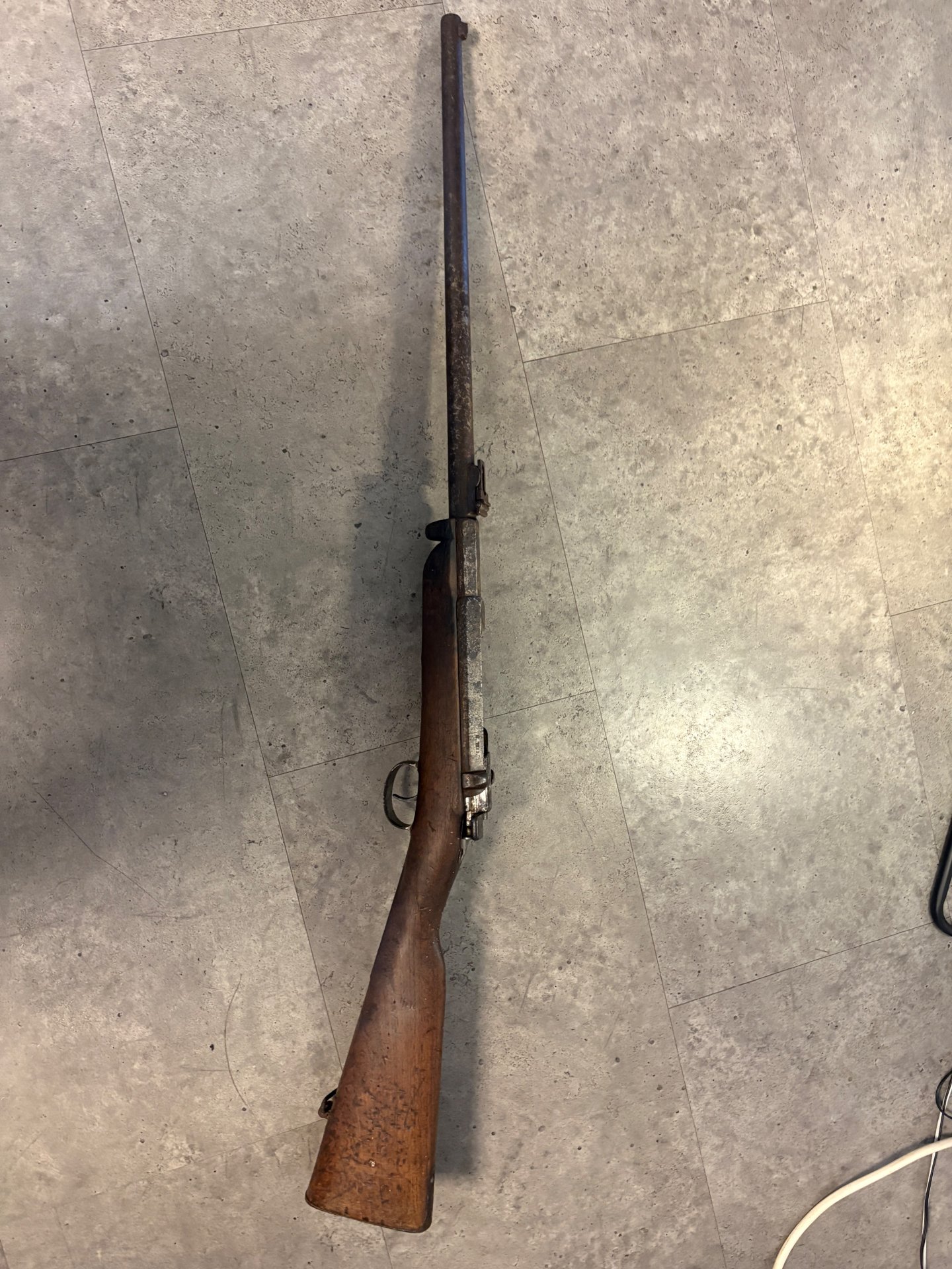 Historisches Steyr-Gewehr Modell 1871 – stark gebrauchter Zustand – Bild 1