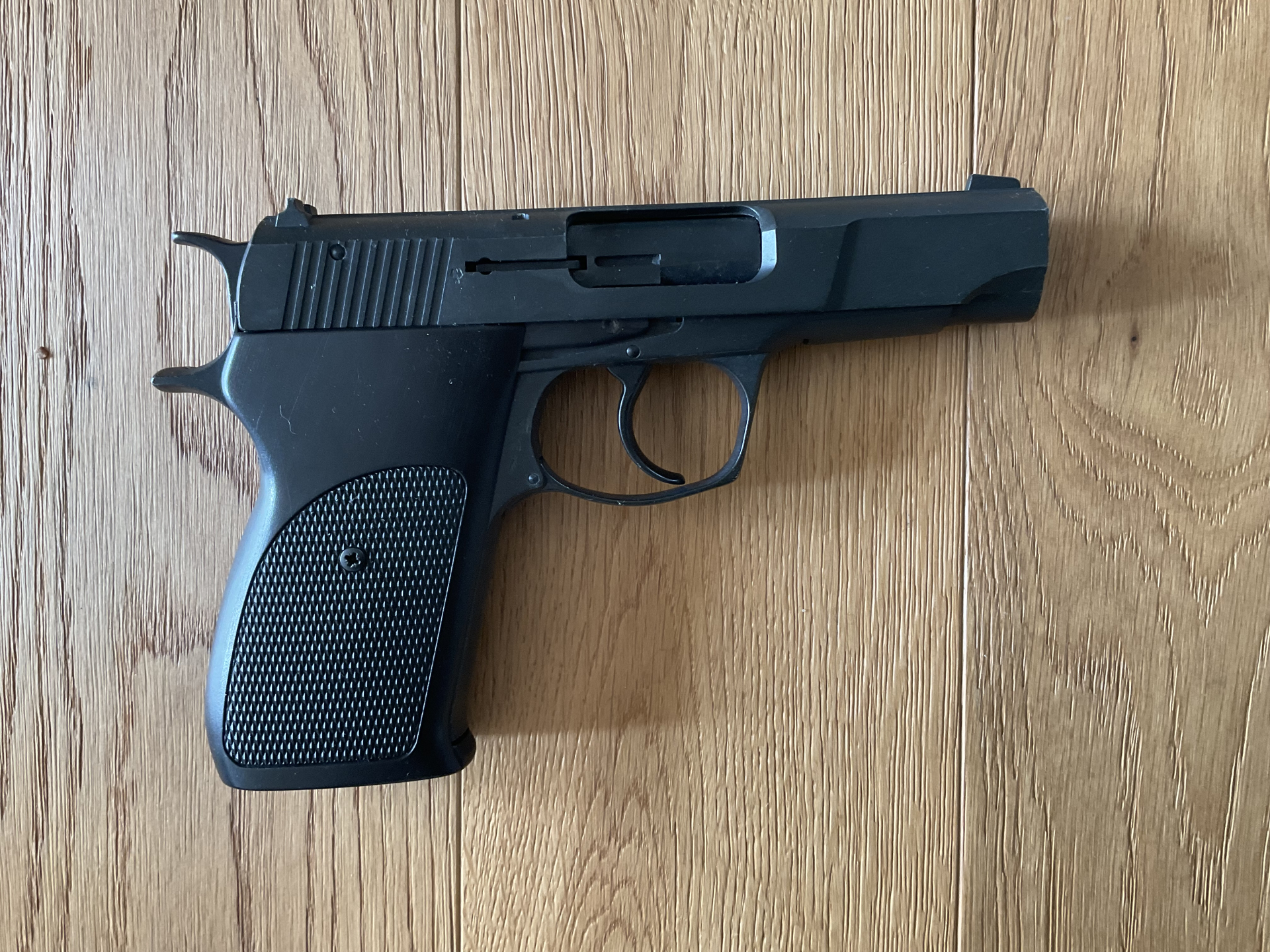 Röhm Modell 725 Kal. 9mm PAK PTB551 Beschuss 1994 – Bild 2
