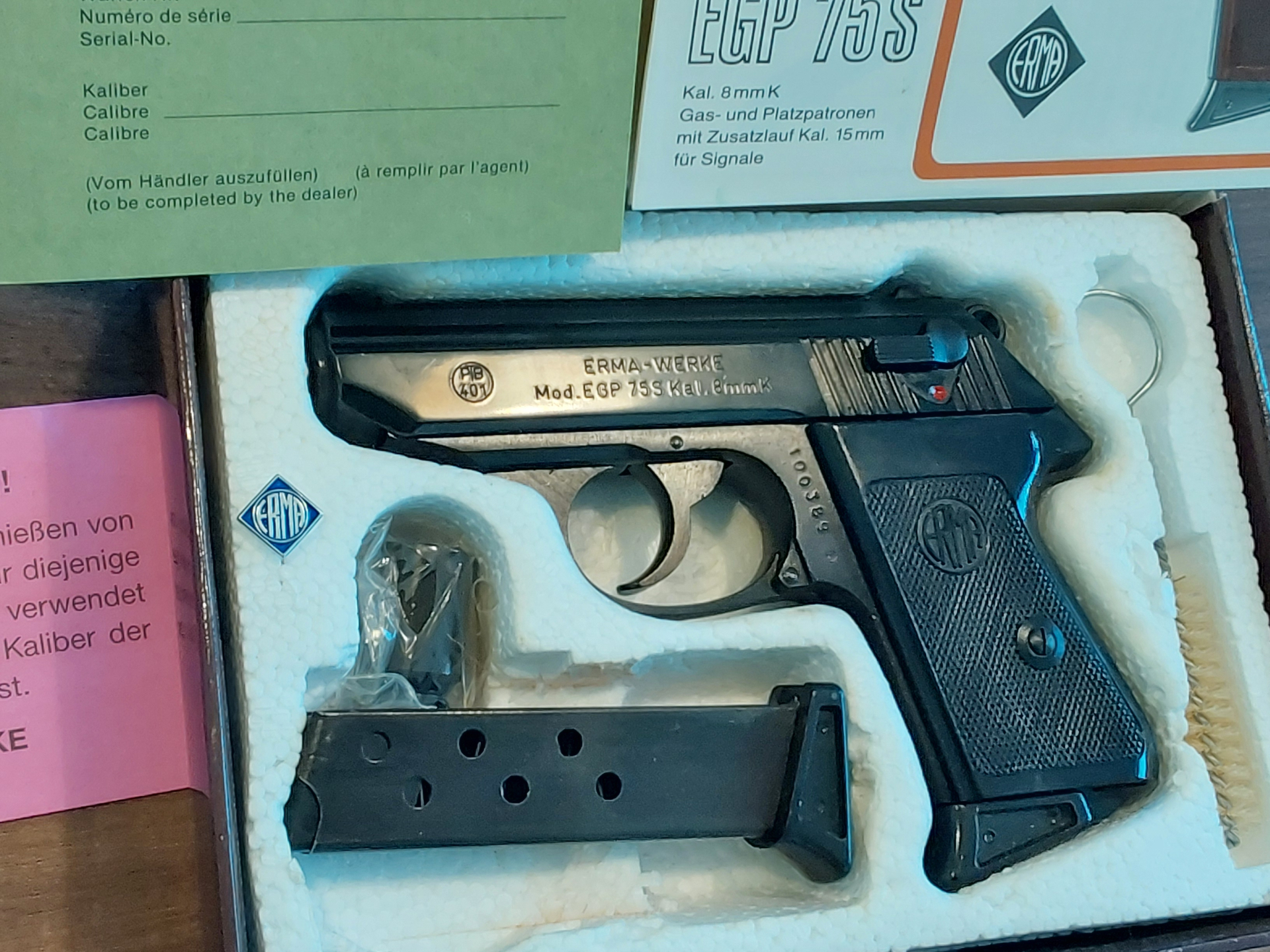 ERMA EGP75S KAL.8 mm K – Bild 2