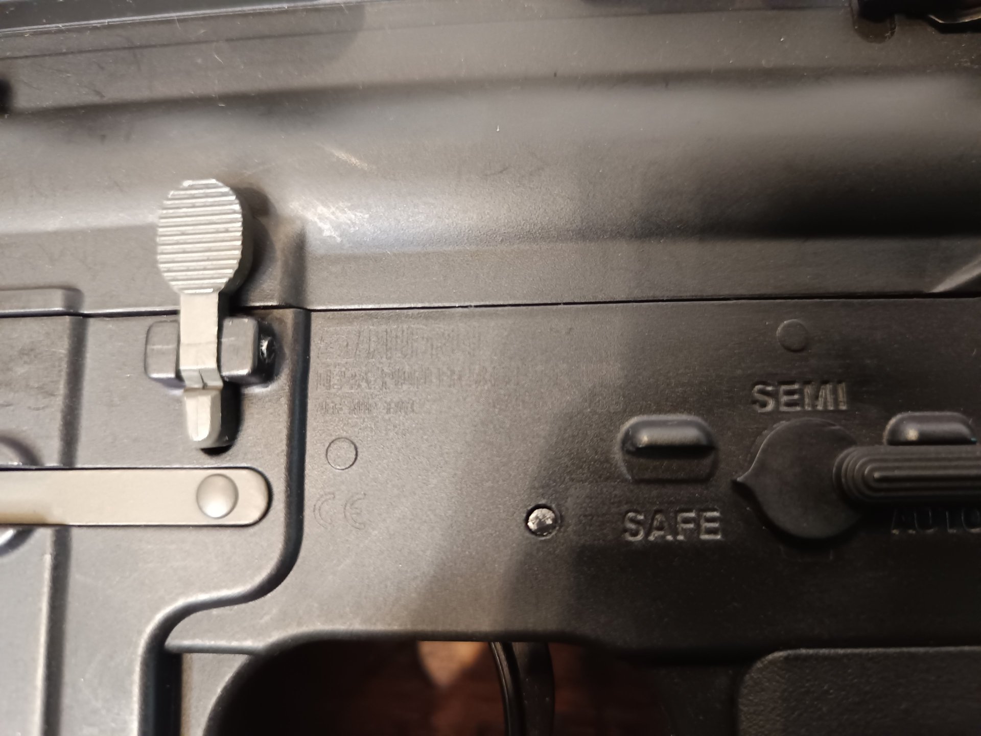 Nuprol Delta Pioneer M4 S-AEG Custom MK 110 plus acog Nachbau – Bild 6