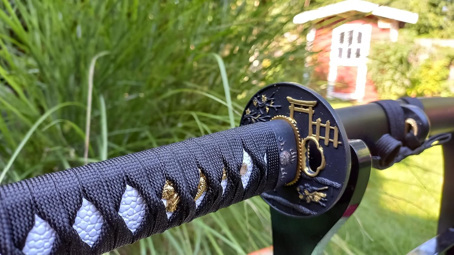 Samurai Tanaka Samurai Katana Schwert - scharf, echt & handgeschmiedet – Bild 1