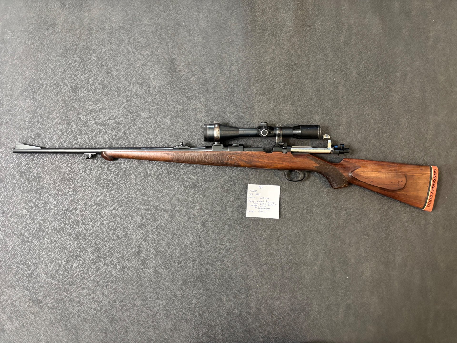 Mauser 98 .243Win mit Supra 6x43 Abs. 4 – Bild 2