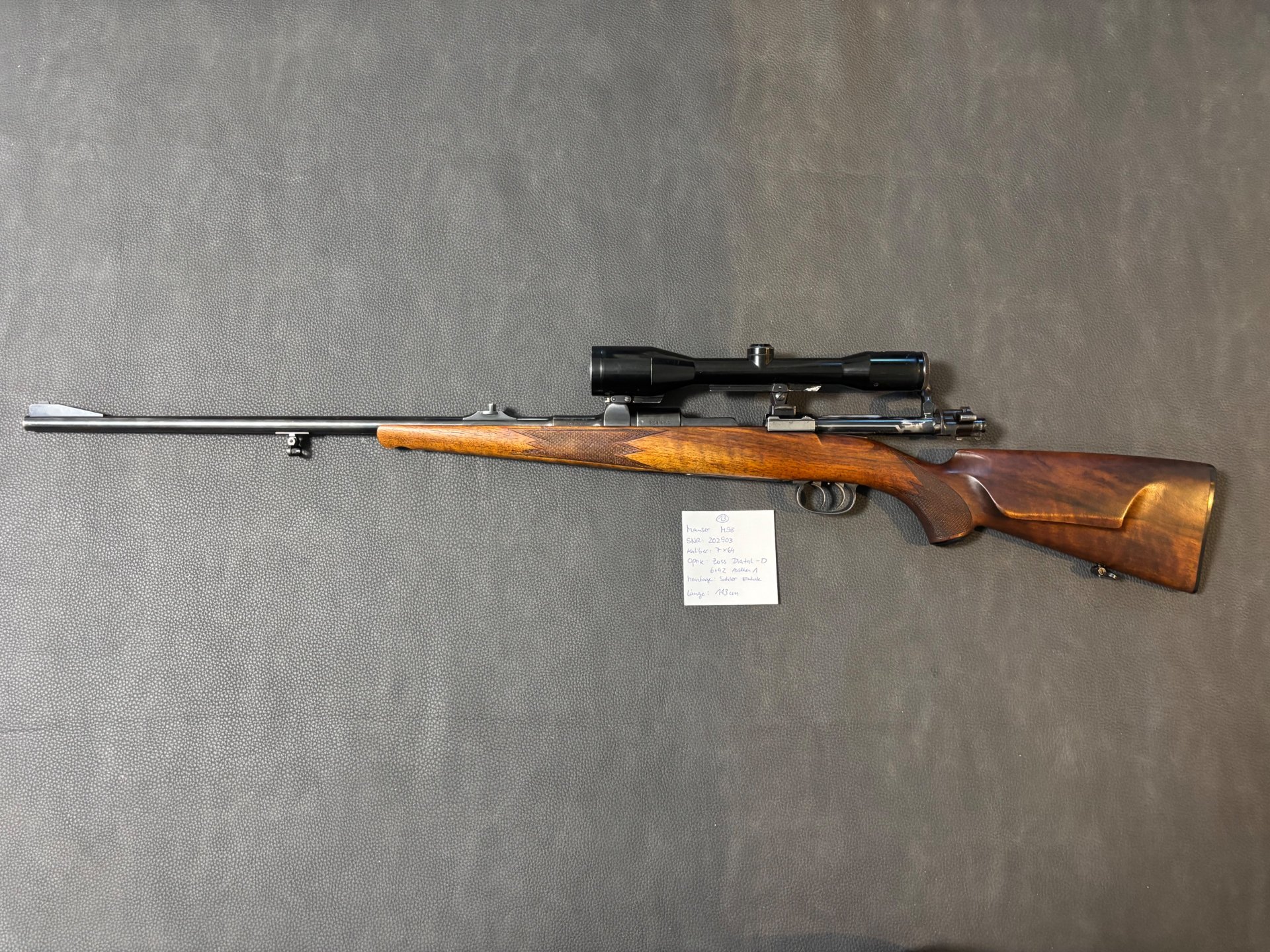 Mauser M98 7x64 mit Zeiss Diatal-D 6x42 – Bild 2