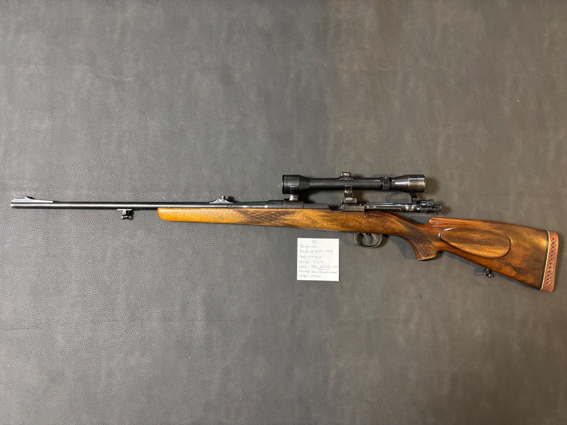 Burgsmüller 98er Böhler Spezial Lauf 7x57 – Bild 2