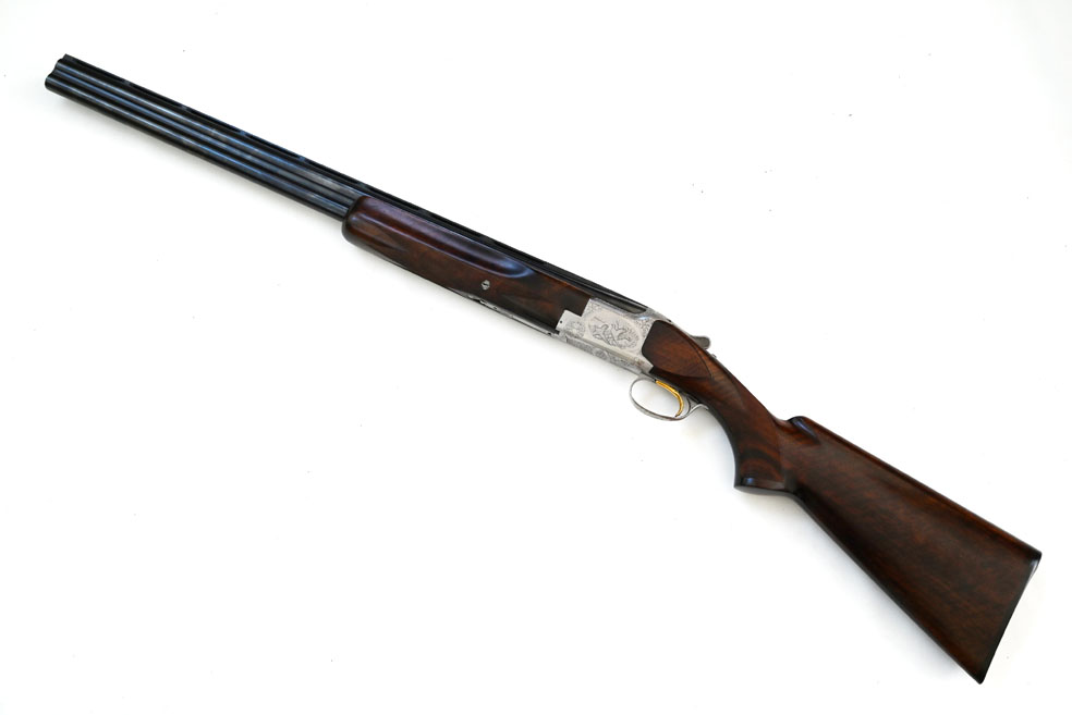 Bockdopelflinte FN Browning B 25, Kaliber 12/70, (kein Stahlschrotbeschuss) 1970 – Bild 2