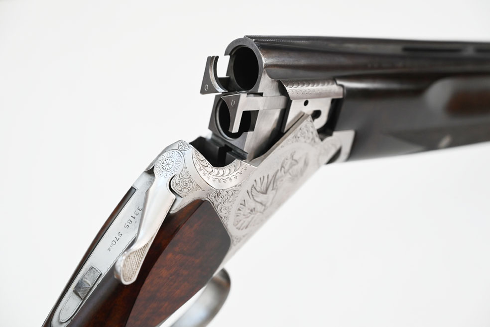 Bockdopelflinte FN Browning B 25, Kaliber 12/70, (kein Stahlschrotbeschuss) 1970 – Bild 3