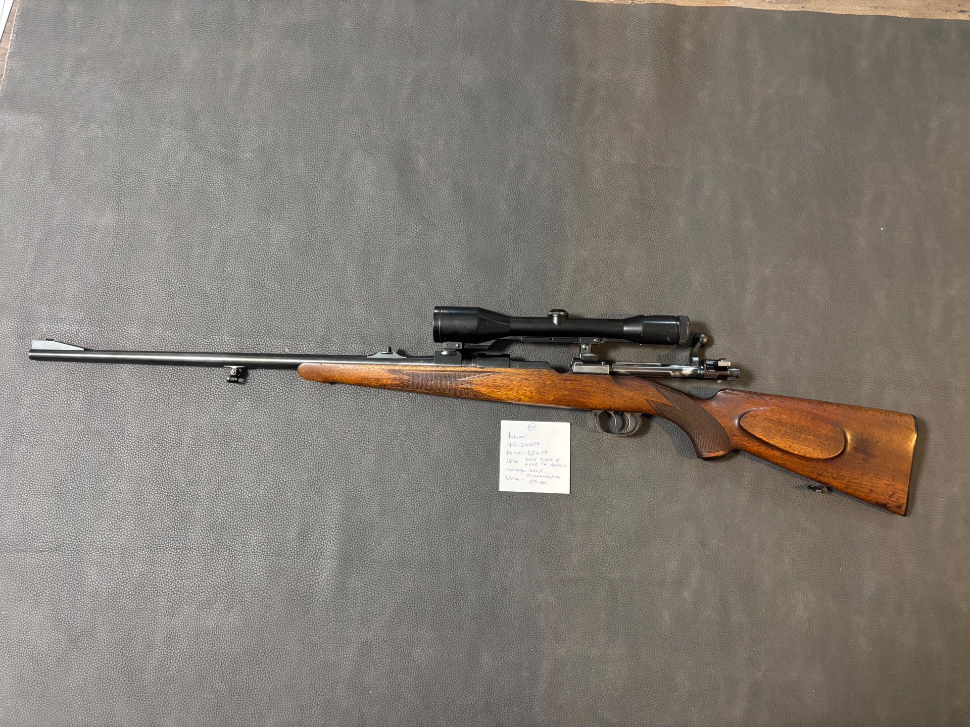 Mauser 98 6,5x57 mit Zeiss Diatal 6x42 Abs. 4 – Bild 2