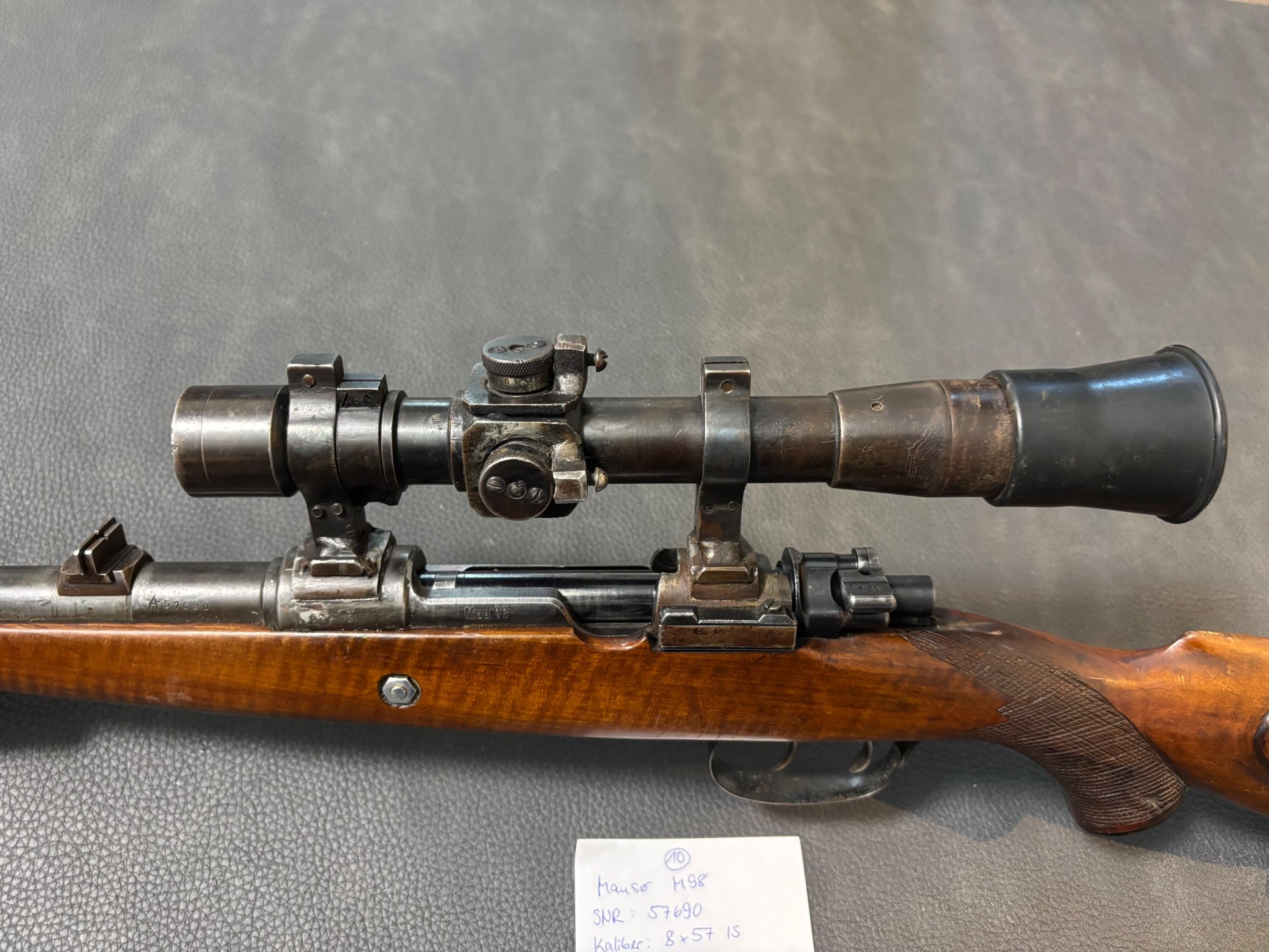 Mauser M98 8x57IS mit Raritäten Optik – Bild 3
