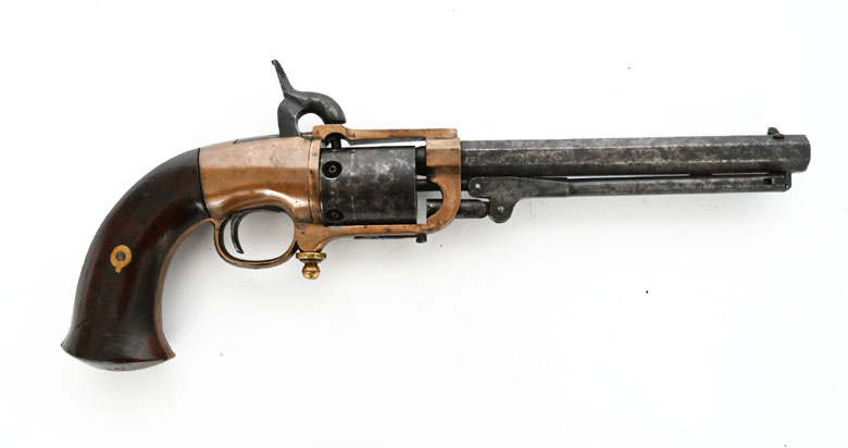 Perkussionsrevolver Butterfield Civil War Army Model, Kaliber .41, Sammlerwaffe im Originalzustand – Bild 2