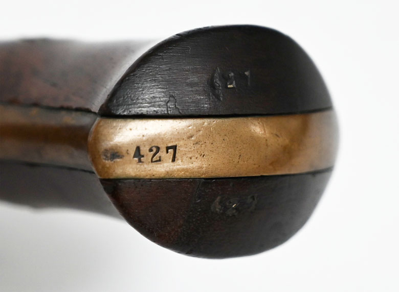 Perkussionsrevolver Butterfield Civil War Army Model, Kaliber .41, Sammlerwaffe im Originalzustand – Bild 4