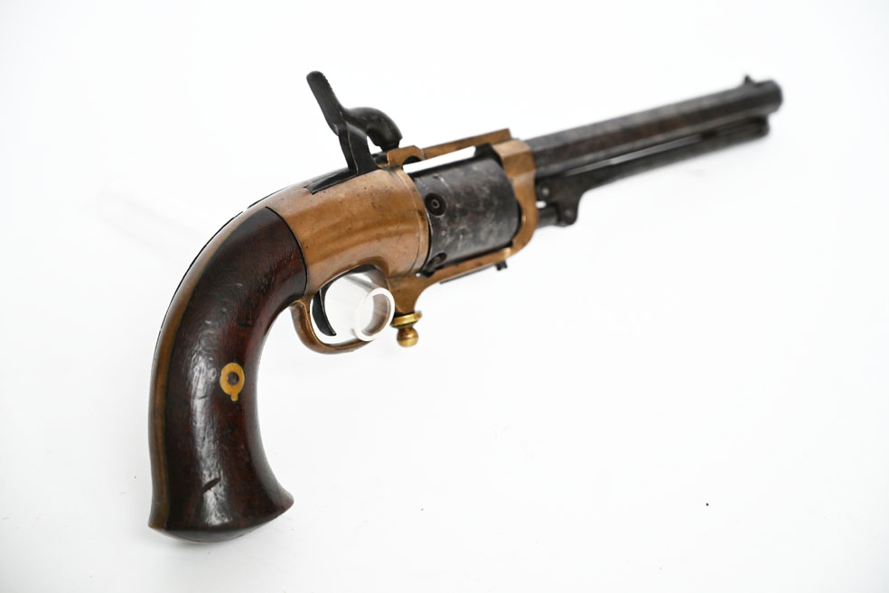 Perkussionsrevolver Butterfield Civil War Army Model, Kaliber .41, Sammlerwaffe im Originalzustand – Bild 6
