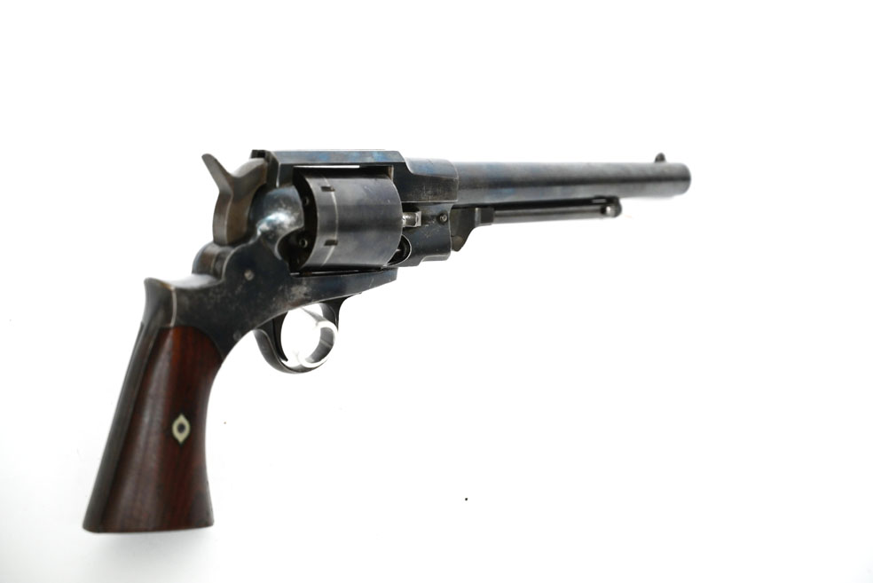 Perkussionsrevolver Freemans Patent M 1862, Kaliber .44, Sammlerwaffe im Originalzustand, 1863-1864 – Bild 6
