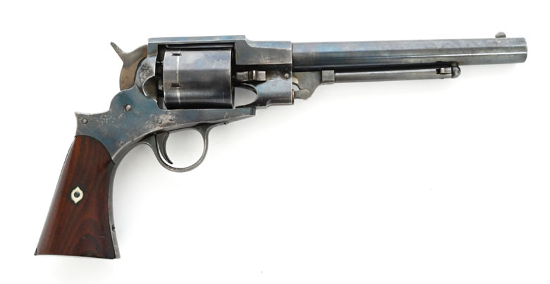 Perkussionsrevolver Freemans Patent M 1862, Kaliber .44, Sammlerwaffe im Originalzustand, 1863-1864 – Bild 2