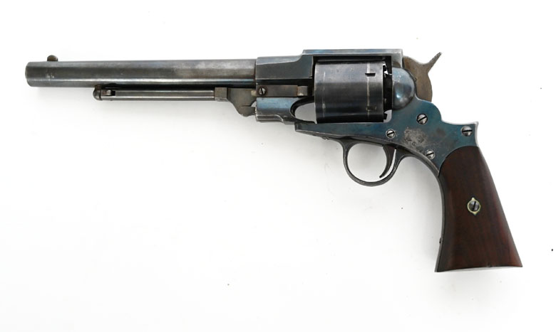 Perkussionsrevolver Freemans Patent M 1862, Kaliber .44, Sammlerwaffe im Originalzustand, 1863-1864 – Bild 1
