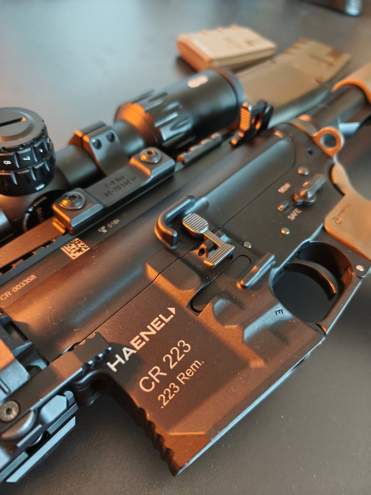 Haenel CR .223 - AR15 - inkl. Magpul Anbauteile olive – Bild 2