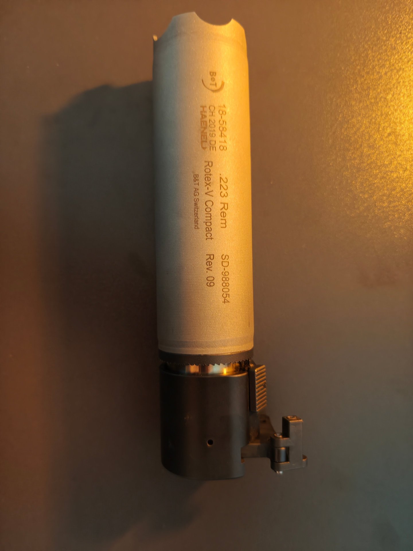 Schalldämpfer: B&T Rotex-V Compact Rev. 09 - .223 Rem - Aufnahme A2 + Cover – Bild 2