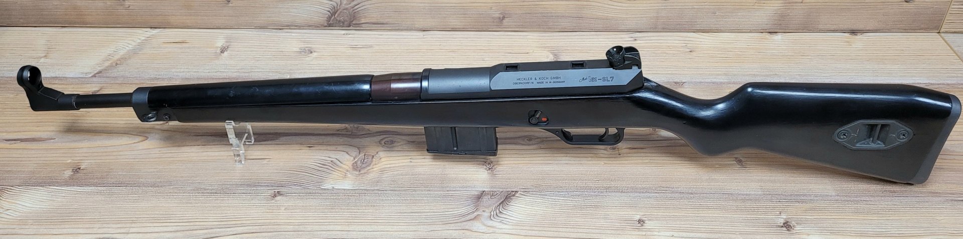 H&K SL7 .308 schwarz lackierter Schaft - Heckler&Koch SL7 mit Rollenverschluss - MADE IN W-GERMANY – Bild 3
