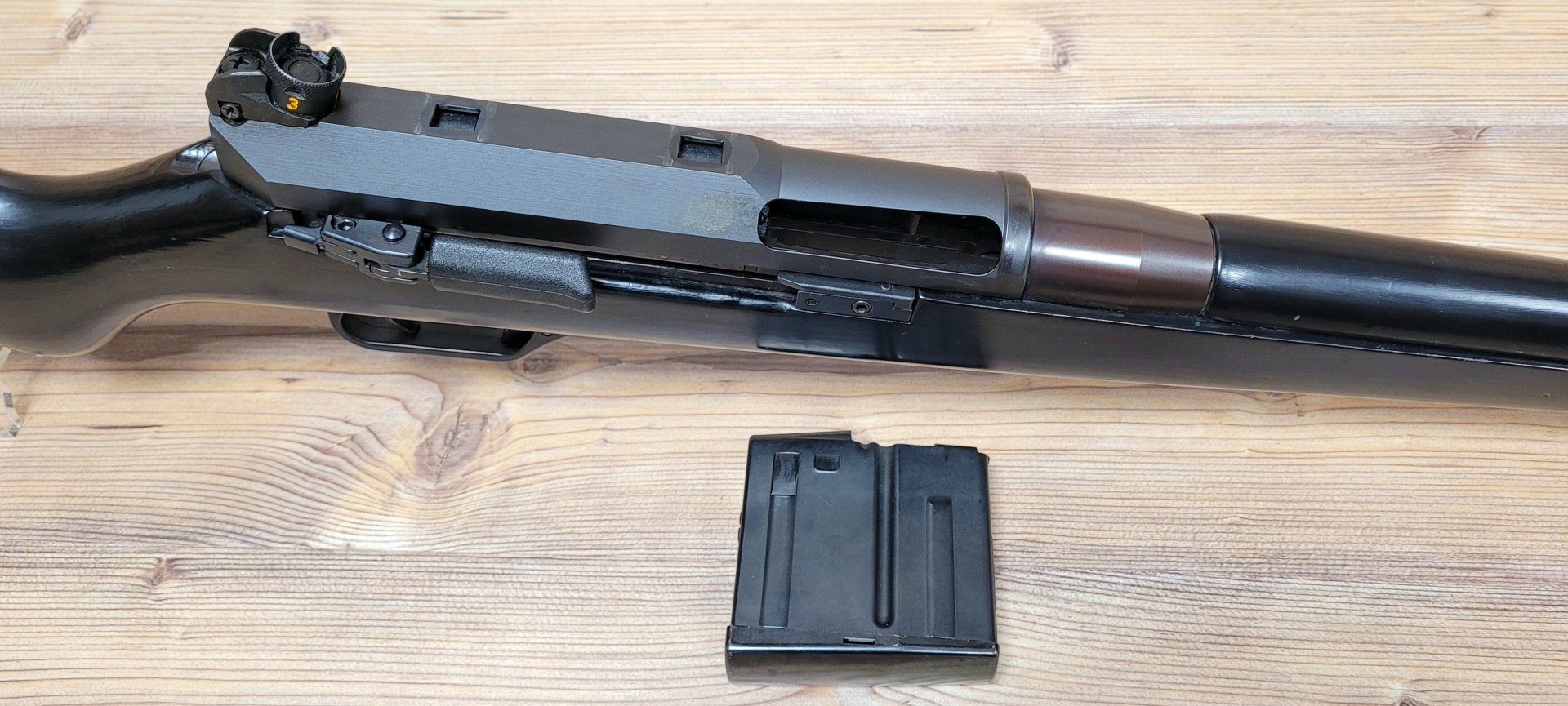 H&K SL7 .308 schwarz lackierter Schaft - Heckler&Koch SL7 mit Rollenverschluss - MADE IN W-GERMANY – Bild 1