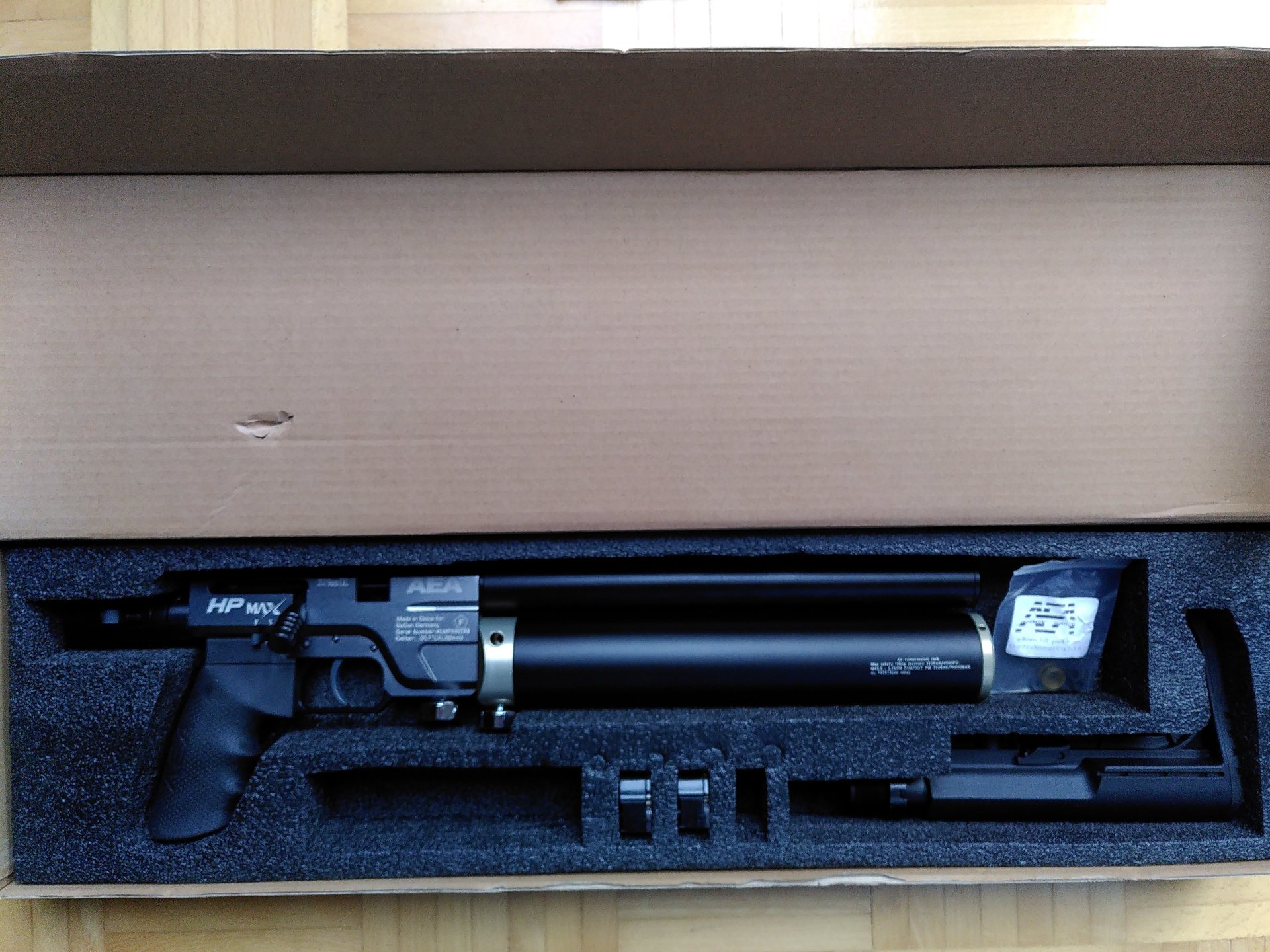 HP Max Mk1 mit Zubehör – Bild 2