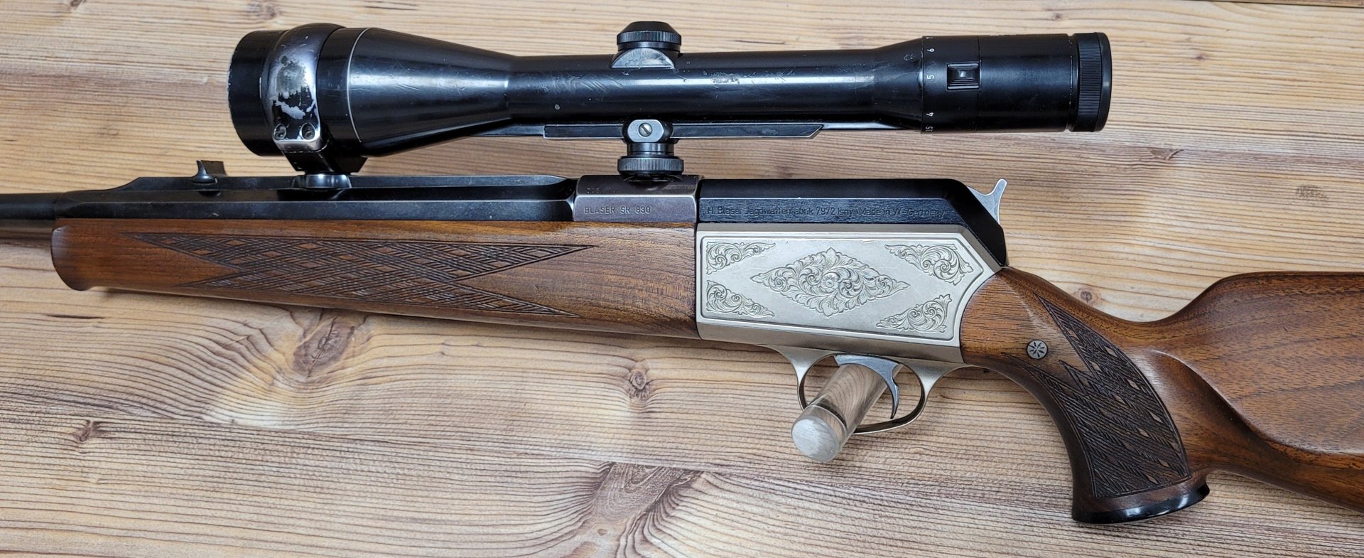 Blaser SR830 Kaliber .308Win mit Zeiss Diavari-Z 2,5-10x52T* - Blaser Mod. SR 830 BESCHÄDIGT! – Bild 2